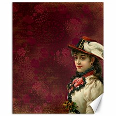 Vintage Edwardian Scrapbook Canvas 16  X 20   by Nexatart