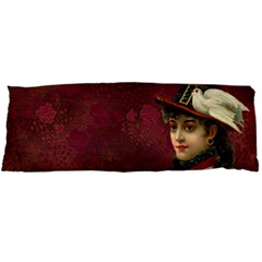 Vintage Edwardian Scrapbook Body Pillow Case Dakimakura (two Sides) by Nexatart