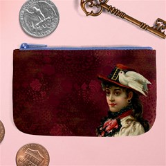 Vintage Edwardian Scrapbook Large Coin Purse by Nexatart