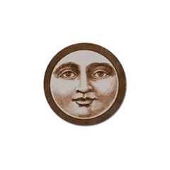 Moon Face Vintage Design Sepia Golf Ball Marker (4 Pack) by Nexatart