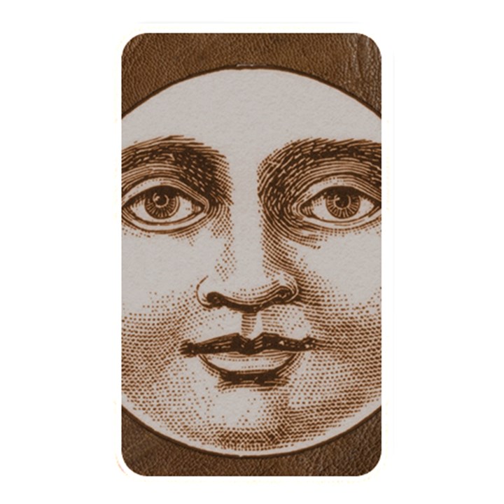 Moon Face Vintage Design Sepia Memory Card Reader