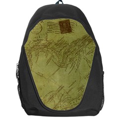 Vintage Map Background Paper Backpack Bag by Nexatart