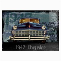 Vintage Car Automobile Large Glasses Cloth by Nexatart