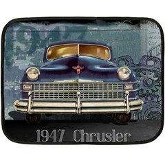 Vintage Car Automobile Fleece Blanket (mini) by Nexatart