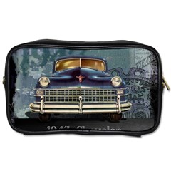 Vintage Car Automobile Toiletries Bags by Nexatart