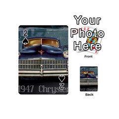 Vintage Car Automobile Playing Cards 54 (mini)  by Nexatart