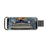 Vintage Car Automobile Portable USB Flash (One Side) Front