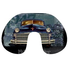 Vintage Car Automobile Travel Neck Pillows by Nexatart