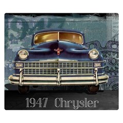 Vintage Car Automobile Double Sided Flano Blanket (small)  by Nexatart