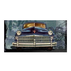 Vintage Car Automobile Satin Wrap by Nexatart