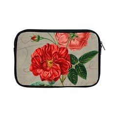 Flower Floral Background Red Rose Apple Ipad Mini Zipper Cases by Nexatart