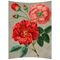 Flower Floral Background Red Rose Back Support Cushion by Nexatart