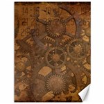 Background Steampunk Gears Grunge Canvas 36  x 48   35.26 x46.15  Canvas - 1