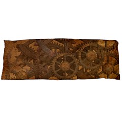 Background Steampunk Gears Grunge Body Pillow Case (dakimakura)