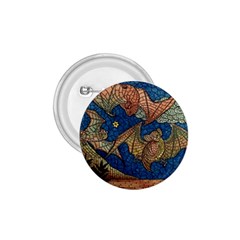 Bats Cubism Mosaic Vintage 1 75  Buttons by Nexatart