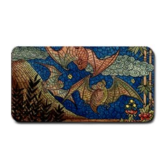 Bats Cubism Mosaic Vintage Medium Bar Mats by Nexatart