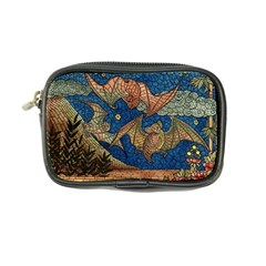 Bats Cubism Mosaic Vintage Coin Purse by Nexatart