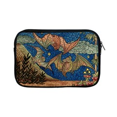 Bats Cubism Mosaic Vintage Apple Ipad Mini Zipper Cases by Nexatart