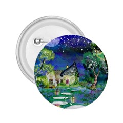 Background Fairy Tale Watercolor 2.25  Buttons