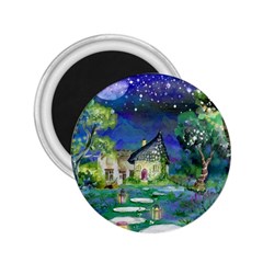 Background Fairy Tale Watercolor 2.25  Magnets