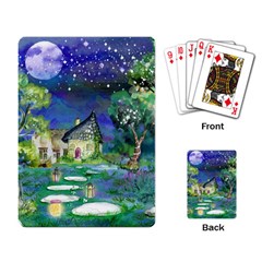 Background Fairy Tale Watercolor Playing Card