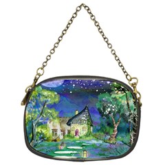 Background Fairy Tale Watercolor Chain Purses (Two Sides) 