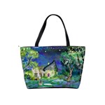 Background Fairy Tale Watercolor Shoulder Handbags Back