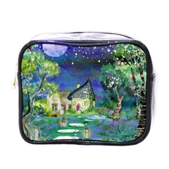 Background Fairy Tale Watercolor Mini Toiletries Bags