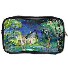 Background Fairy Tale Watercolor Toiletries Bags