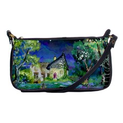 Background Fairy Tale Watercolor Shoulder Clutch Bags