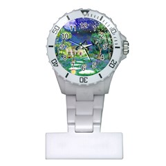 Background Fairy Tale Watercolor Plastic Nurses Watch