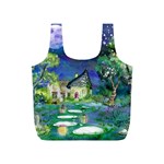 Background Fairy Tale Watercolor Full Print Recycle Bags (S)  Front