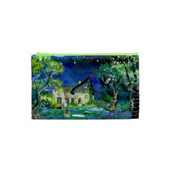 Background Fairy Tale Watercolor Cosmetic Bag (XS)