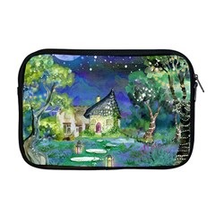 Background Fairy Tale Watercolor Apple MacBook Pro 17  Zipper Case