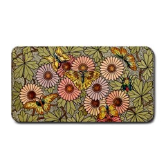 Flower Butterfly Cubism Mosaic Medium Bar Mats by Nexatart