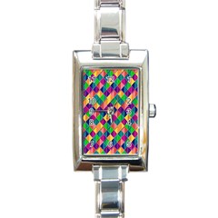 Background Geometric Triangle Rectangle Italian Charm Watch