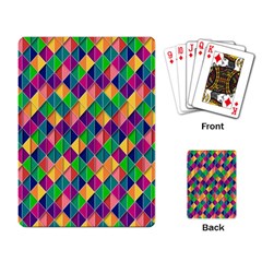 Background Geometric Triangle Playing Card