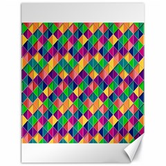 Background Geometric Triangle Canvas 18  x 24  