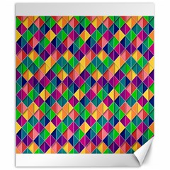 Background Geometric Triangle Canvas 20  x 24  