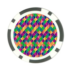 Background Geometric Triangle Poker Chip Card Guard by Nexatart