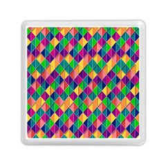 Background Geometric Triangle Memory Card Reader (Square) 