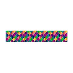 Background Geometric Triangle Flano Scarf (mini)