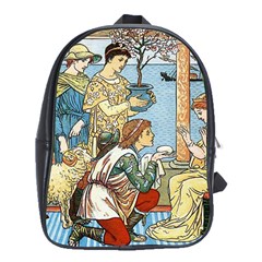 Vintage Princess Prince Old School Bag (xl) by Nexatart