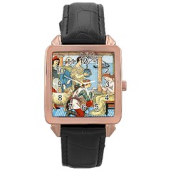 Vintage Princess Prince Old Rose Gold Leather Watch  by Nexatart