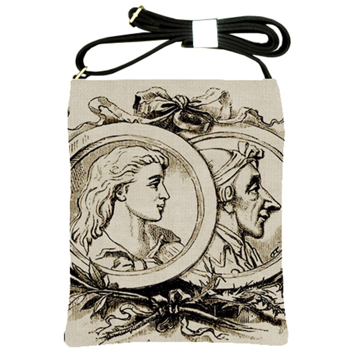 Young Old Man Weird Funny Shoulder Sling Bags