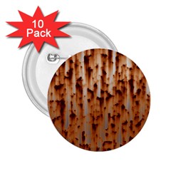 Stainless Rusty Metal Iron Old 2 25  Buttons (10 Pack)  by Nexatart