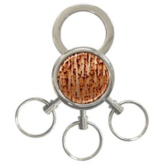 Stainless Rusty Metal Iron Old 3-ring Key Chains by Nexatart