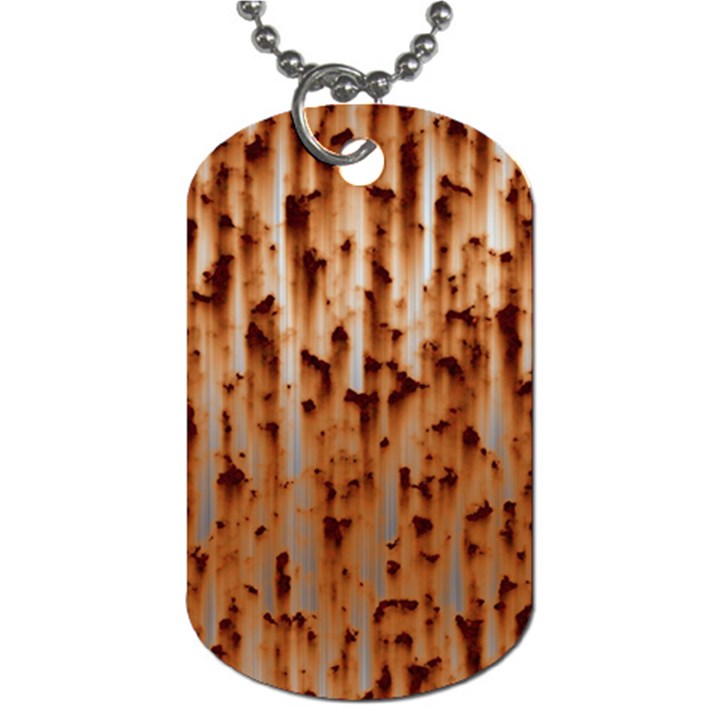 Stainless Rusty Metal Iron Old Dog Tag (Two Sides)