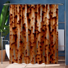 Stainless Rusty Metal Iron Old Shower Curtain 60  X 72  (medium)  by Nexatart