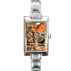 Car Automobile Transport Passenger Rectangle Italian Charm Watch by Nexatart